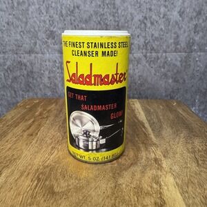 Vintage Saladmaster Stainless Steel Powder Cleanser